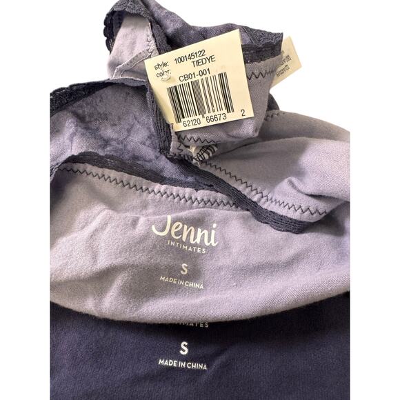 New (2) JENNI MACY’S Purple Tie-Dye Lace Trim Bikini Underwear Panties Size S - Picture 3 of 3